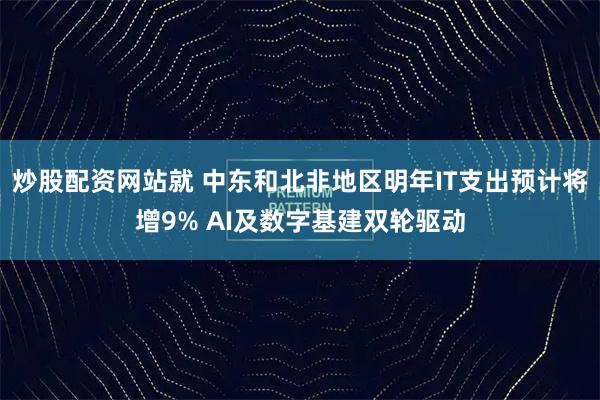 炒股配资网站就 中东和北非地区明年IT支出预计将增9% AI及数字基建双轮驱动